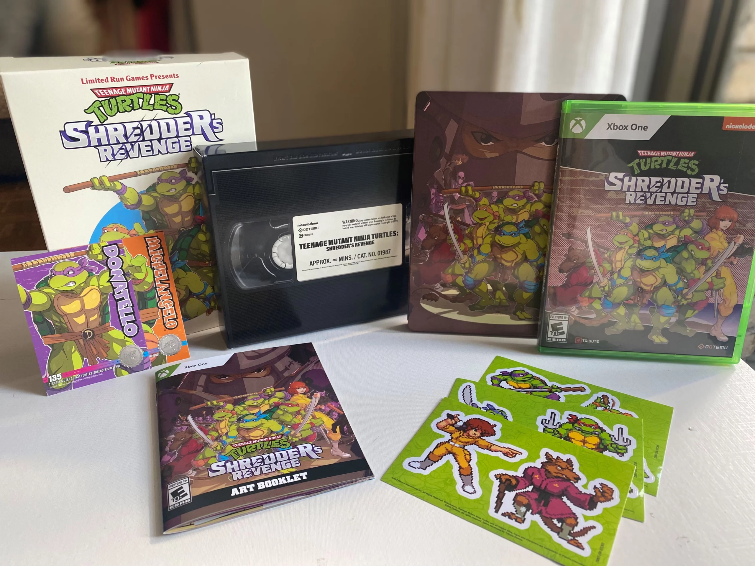 Edición formato físico de TMNT Shredders Revenge Classic Edition