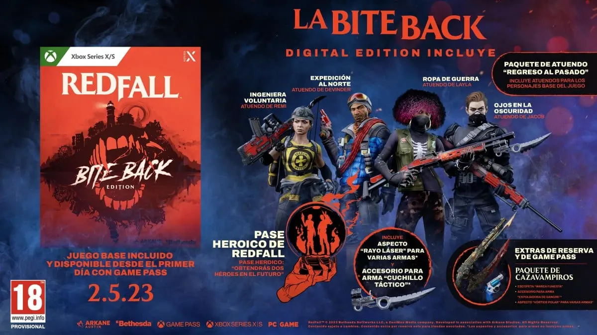 Redfall Bite Back Deluxe Edition