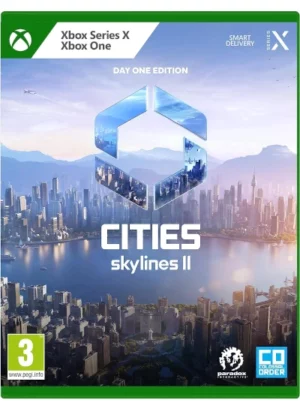 Carátula de Cities Skylines 2 Day One Edition para xbox