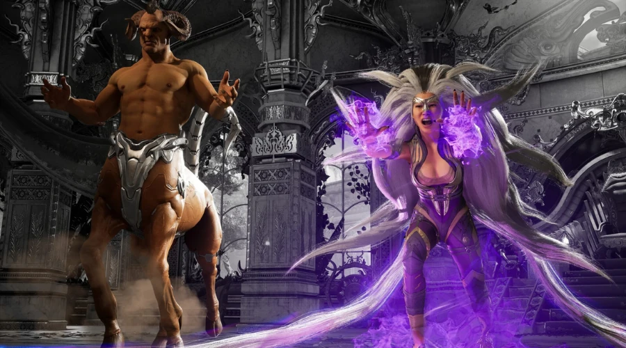 Personajes Sindel y General Shao