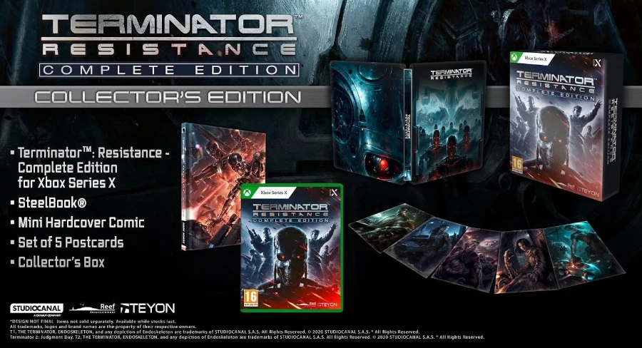 Terminator: Resistance Complete Edition contenido