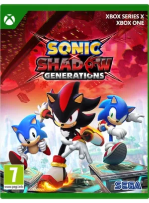 Sonic X Shadow Generations en formato físico para xbox