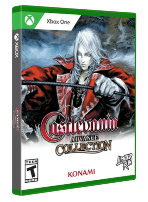 Castlevania Advance Collection Portada Harmony of Dissonance en formato físico para xbox