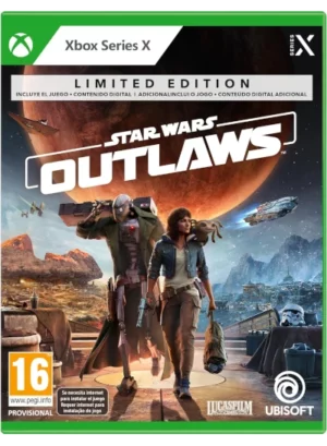 Star Wars Outlaws Limited Edition en formato físico para xbox