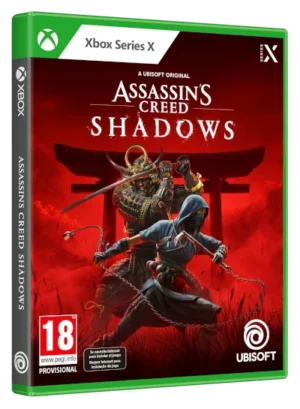 Assassins Creed: Shadows en formato físico para xbox