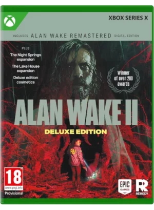 Alan Wake II Deluxe Edition en formato físico para xbox