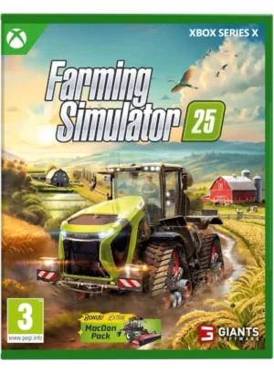 Farming Simulator 25 en formato físico para xbox