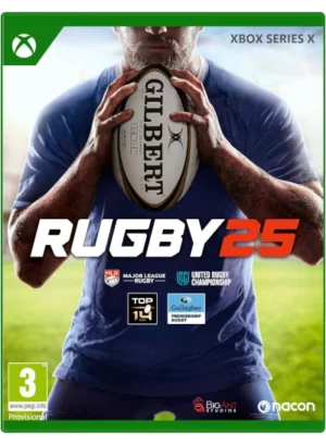 Rugby 25 en formato físico para xbox