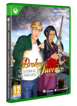 Broken Sword Shadow of the Templars: Reforged en formato físico para xbox