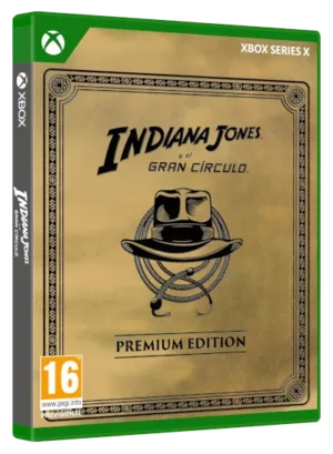 Indiana Jones and the Great Circle Premium Edition en formato físico en xbox