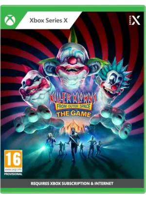 Killer Klowns from Outer Space: The Game en formato físico para xbox