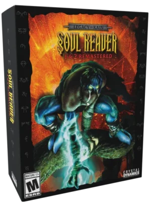 Legacy of Kain Soul Reaver 1 & 2 Remastered Collector's Edition en formato físico para xbox