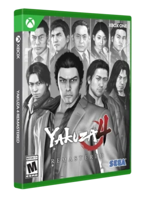 Yakuza 4 Remastered en formato físico para xbox