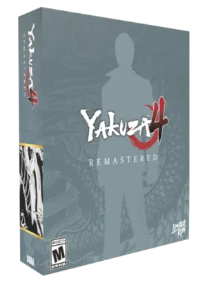 Yakuza 4 Remastered Classic Edition en formato físico para xbox